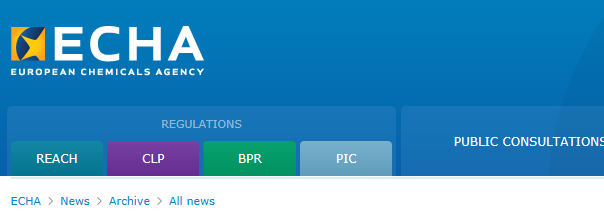 聯合提交,REACH,注冊,卷宗,ECHA 聯合提交,REACH,注冊,卷宗,ECHA