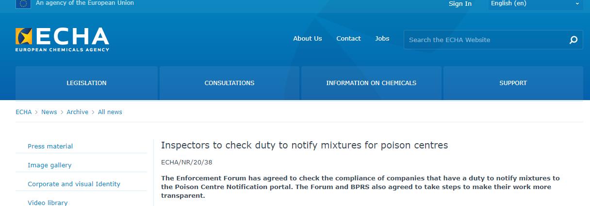 混合物,危害,義務,通報,PCN