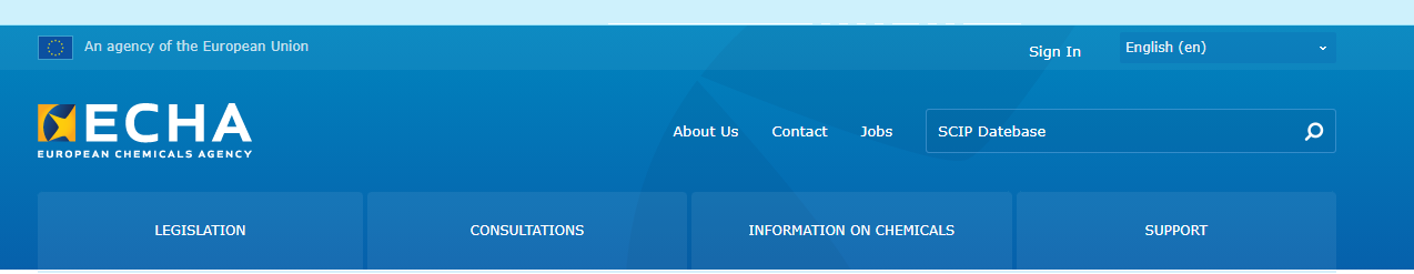 SCIP,數據庫,化學物質,數據,物品 SCIP,數據庫,化學物質,數據,物品