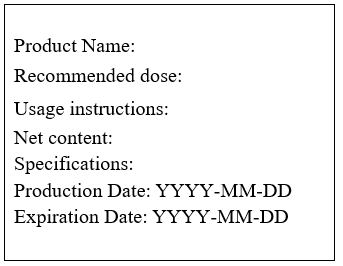 China,Food,Labeling,Requirements,Health,Regulations
