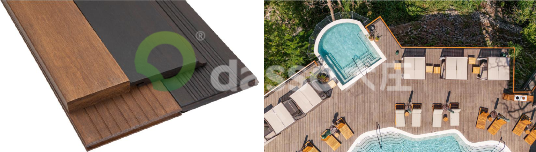 CIRS,瑞旭集團,dasso大莊&reg;,瓷態&reg;,高耐&reg;,戶外竹材產品,EPD